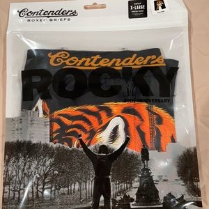 Rocky Satin Tiger 🥊 Boxer Brief. Size Xlarge